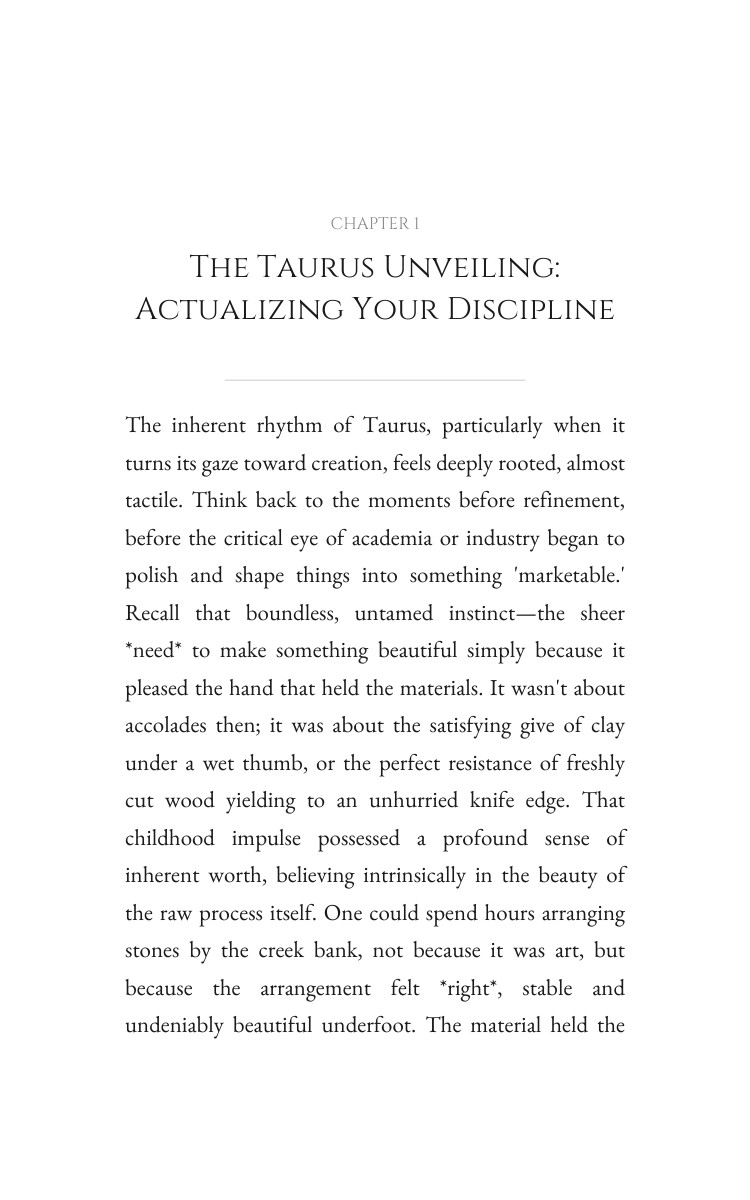 2026 Creativity Advantage: Taurus: Your Design Year Strategy interior preview