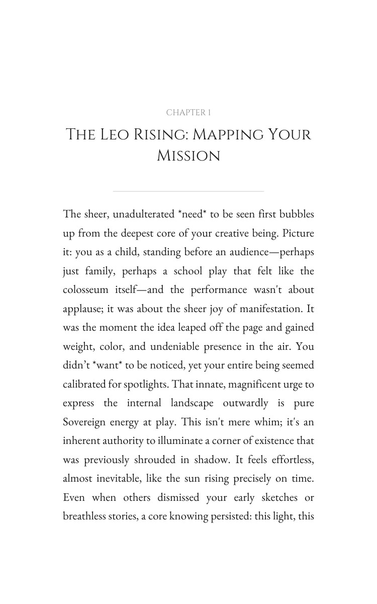 2026 Leo Creativity Elevation: Your Advancement Year Unleashed interior preview