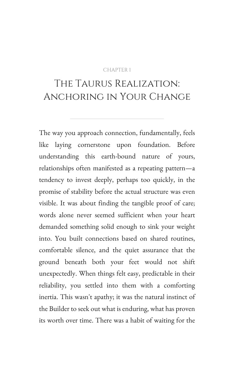 2026 Love Framework: Taurus: Your Story Year Catalyzed interior preview