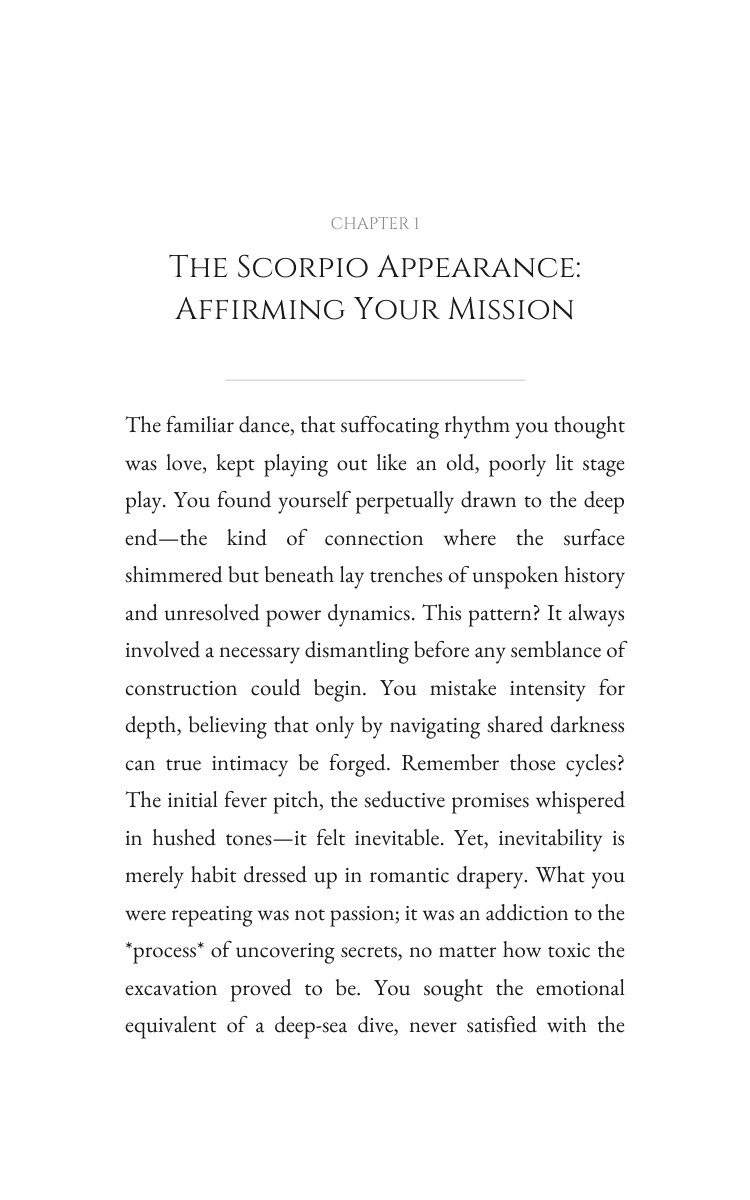 2026 Love Roadmap: Scorpio: Master Your Yearning Year interior preview