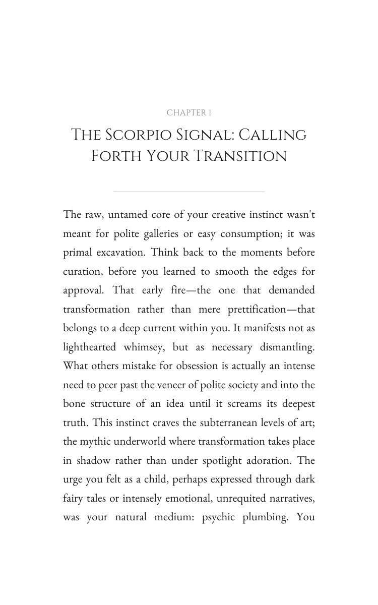 2026 Mastering Creativity: Scorpio Way: Your Craving Year Sharpened interior preview