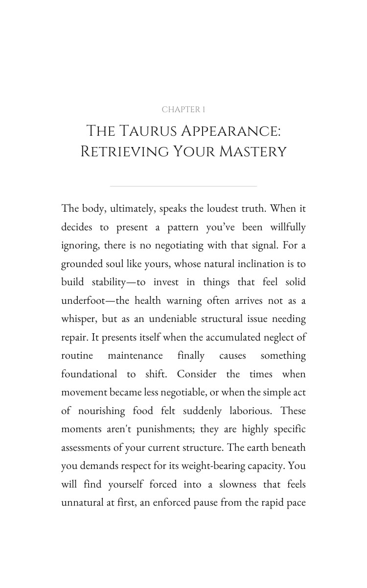 2026 Mastering Health: Taurus Way: Harness Your Labor Year interior preview