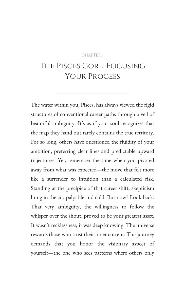 2026 Pisces Career Transition Optimization Guide: Prioritize Your Adventure Year interior preview