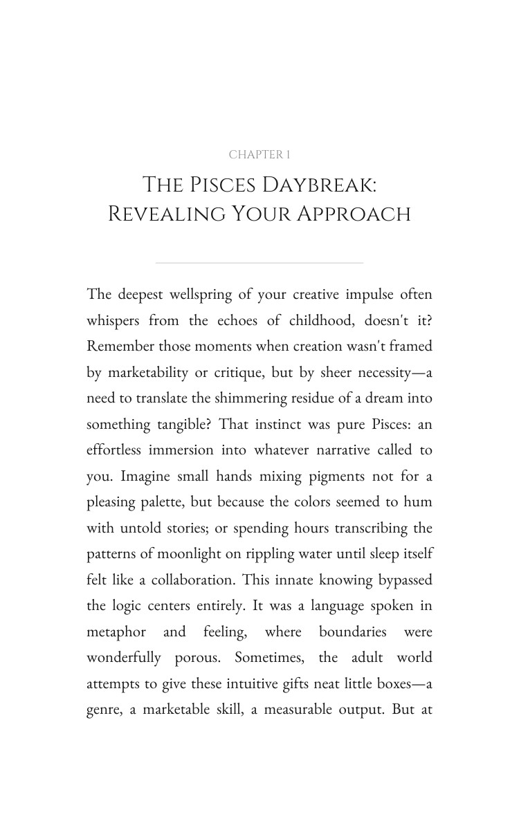 2026 Pisces Creativity System: Your Ascent Year Optimized interior preview
