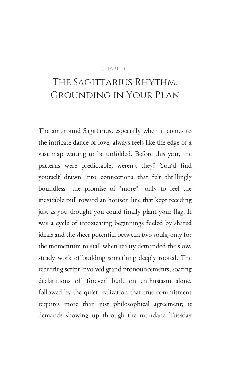 2026 Sagittarius Love Success Guide: Cultivate Your Ability Year interior preview