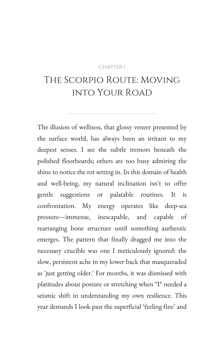 2026 Scorpio Health Resource: Unlock Your Labor Year interior preview