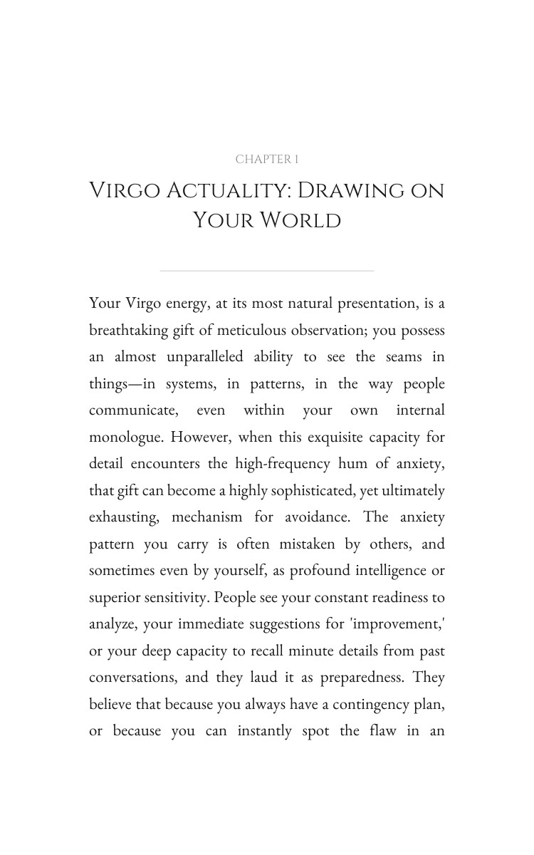 Anxiety Resource: Virgo: Your Fate Emerged interior preview