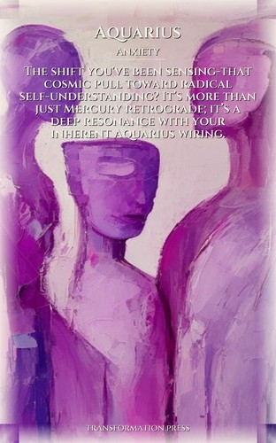 Aquarius Anxiety Workbook: Your Story Revolution preview 1