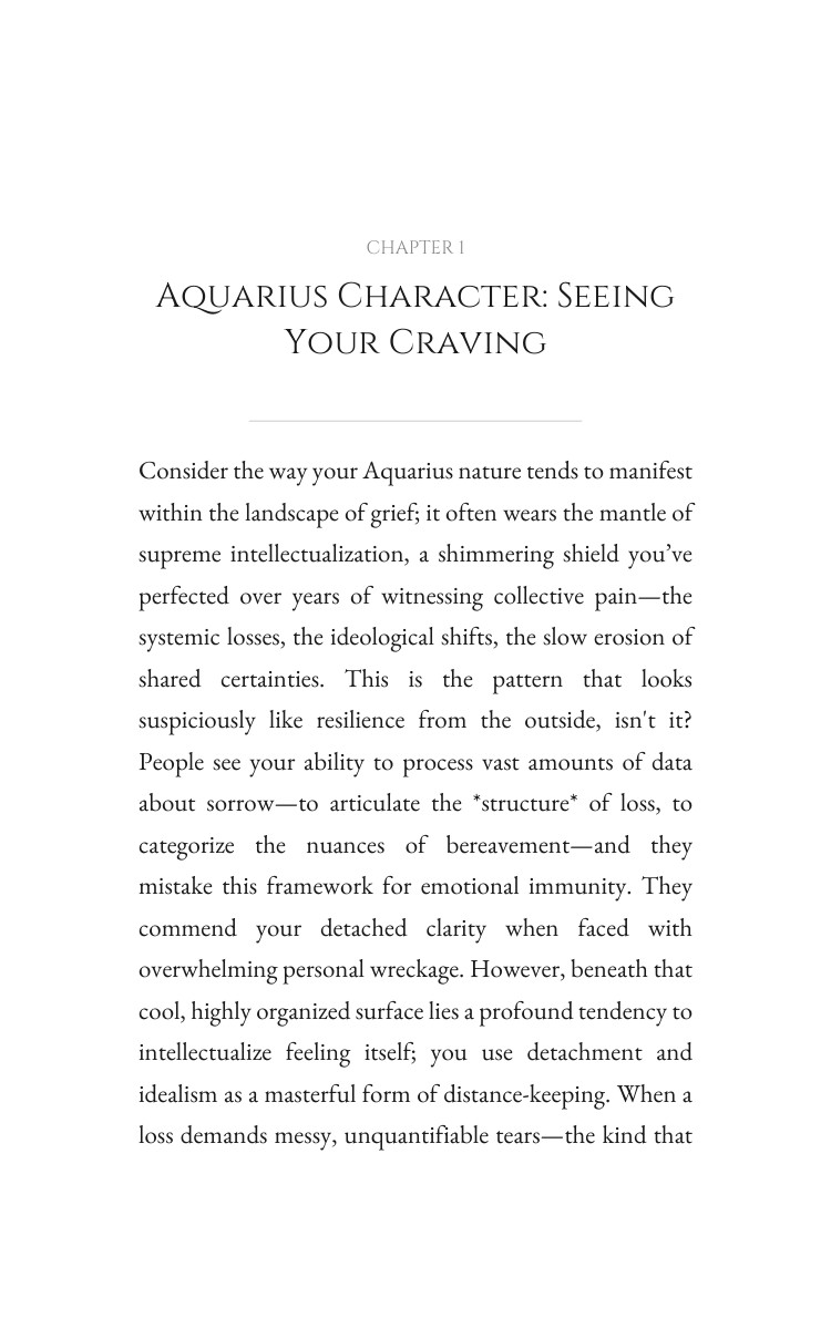 Aquarius Grief Compendium: Finesse Your Search interior preview