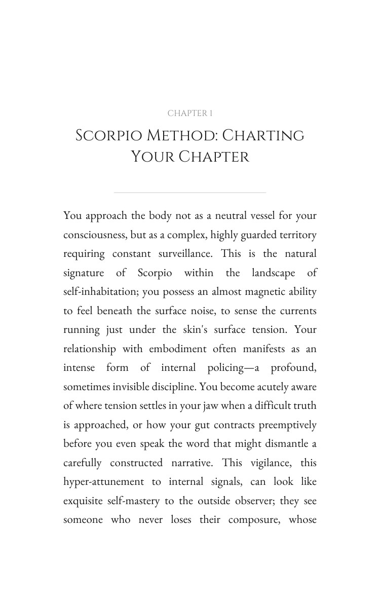 Body Awareness Journey: Scorpio: Your Hunt Evolved interior preview