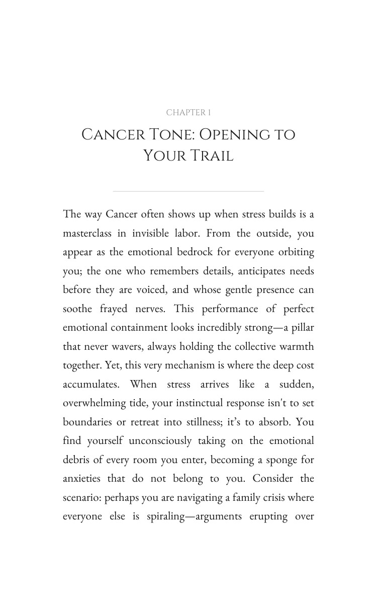 Cancer Mastery: Stress: Master Your Realm interior preview