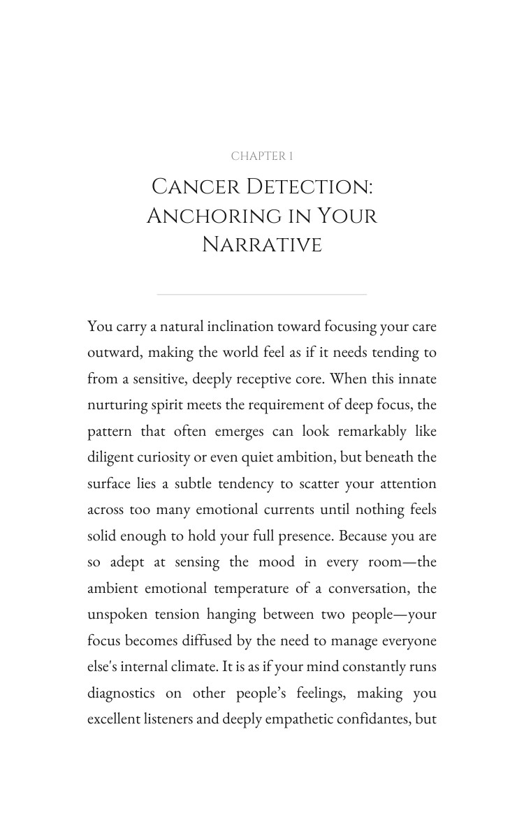 Focus Method for Cancer: Your Calling Integrated interior preview