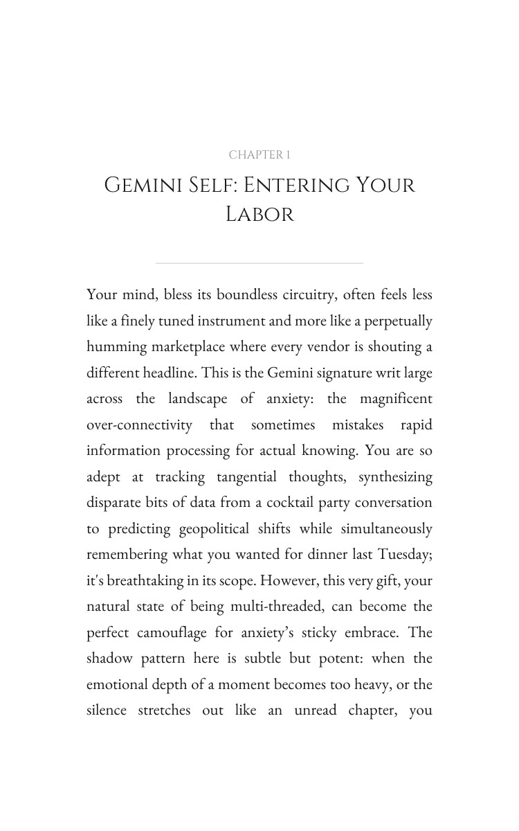 Gemini Approach to Anxiety: Upgrade Your Design interior preview