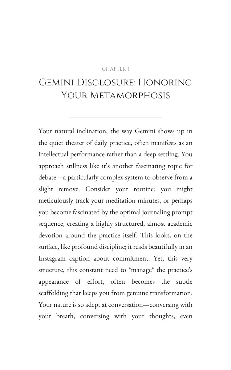 Gemini Daily Practice Sourcebook: Your Vitality Magnified interior preview