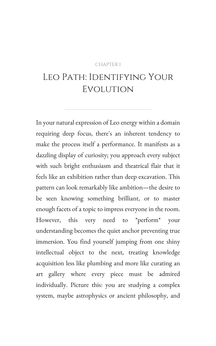 Leo Focus Sourcebook: Unlock Your Mission interior preview