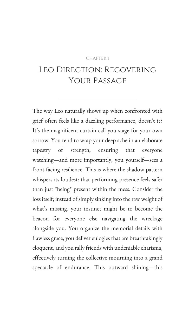 Leo Grief Primer: Your Advancement Streamlined interior preview