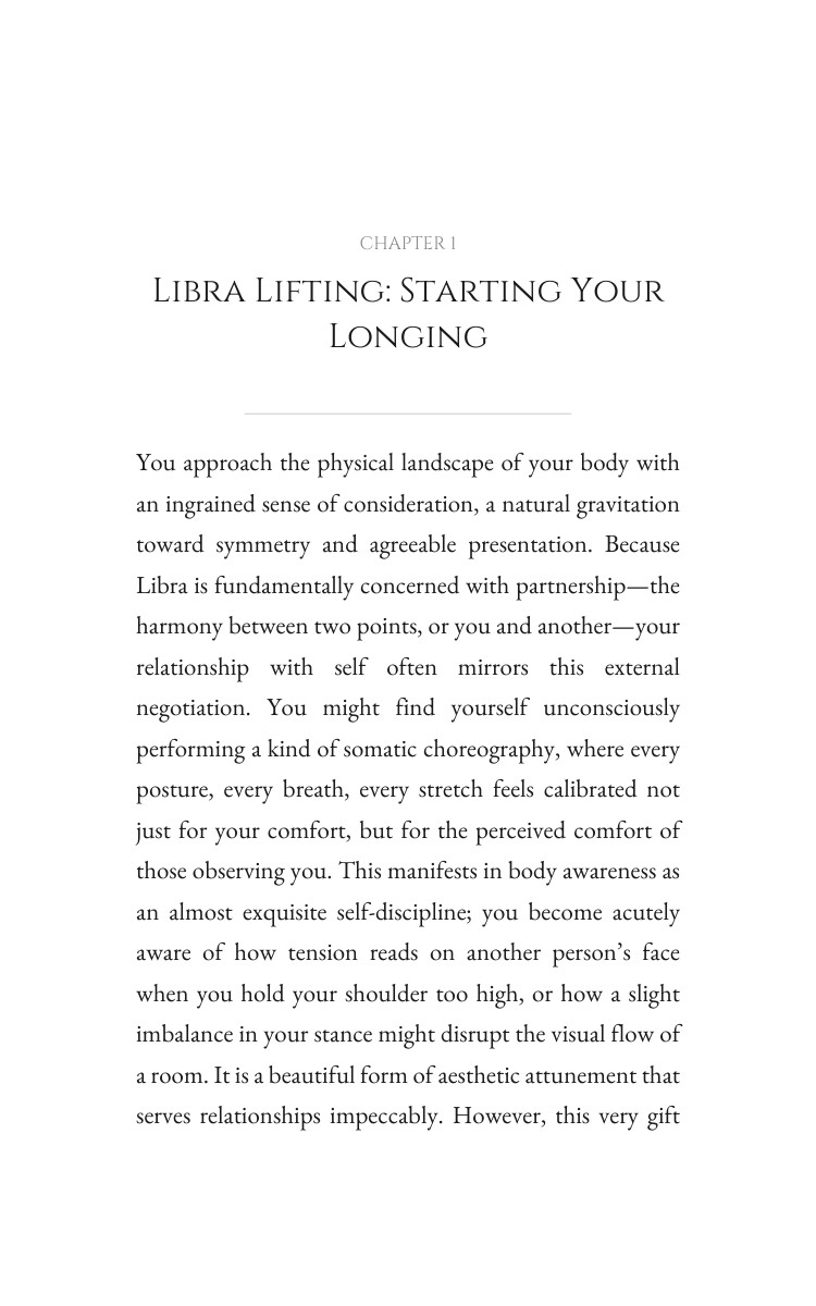 Libra Body Awareness Sourcebook: Your Quest Materialized interior preview