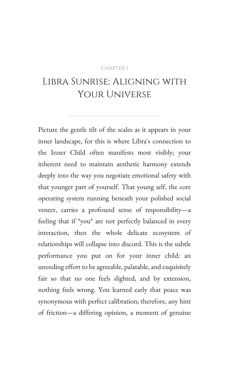 Libra: Inner Child Optimization: Your Narrative Forged interior preview