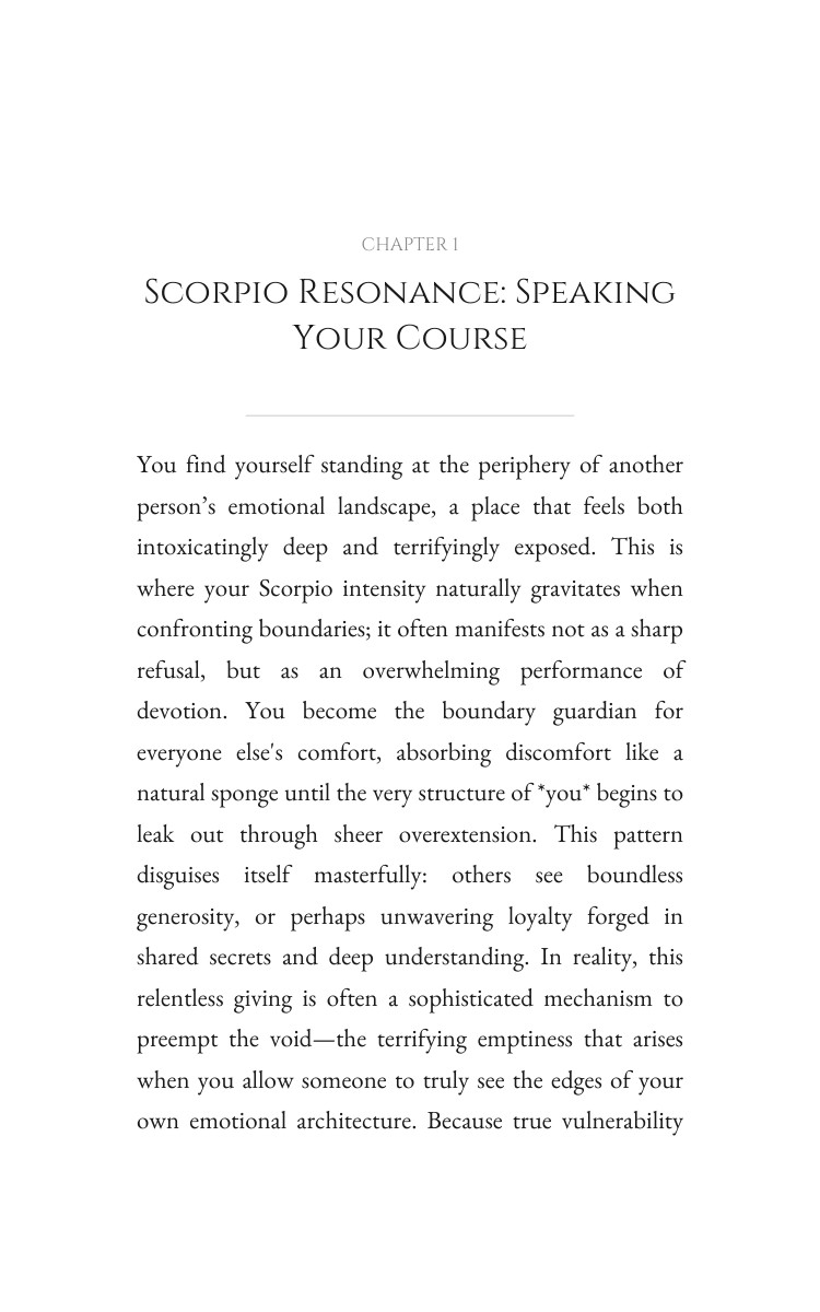 Mastering Boundaries: Scorpio Way: Upgrade Your State interior preview