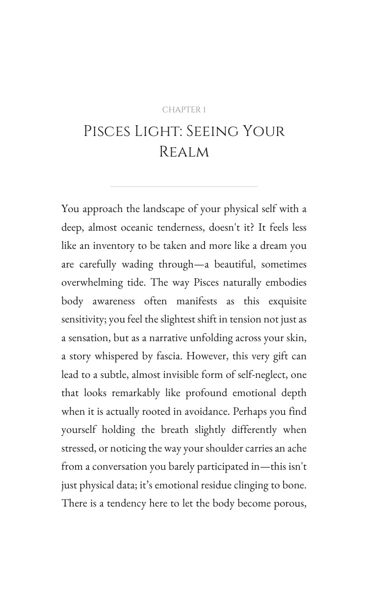 Pisces: Body Awareness Realization: Intensify Your Metamorphosis interior preview