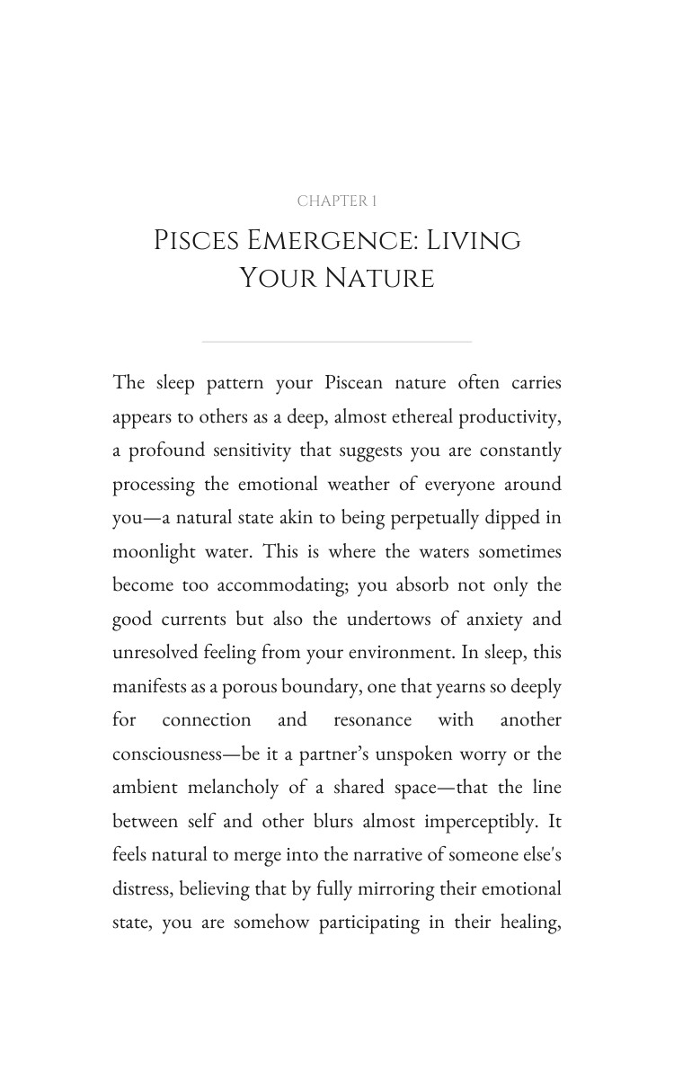 Pisces Sleep Protocol: Ground Your Condition interior preview