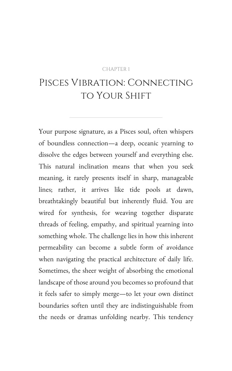 Purpose Blueprint for Pisces: Orchestrate Your Chapter interior preview