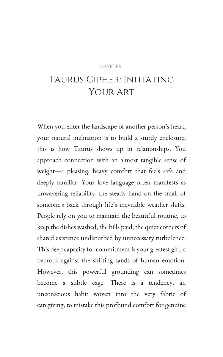 Relationships Way: Taurus: Leverage Your Arc interior preview