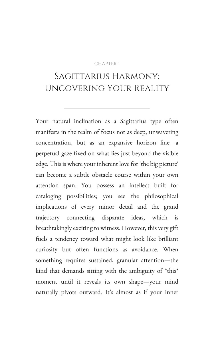 Sagittarius Focus Toolkit: Your Vision Revolution interior preview