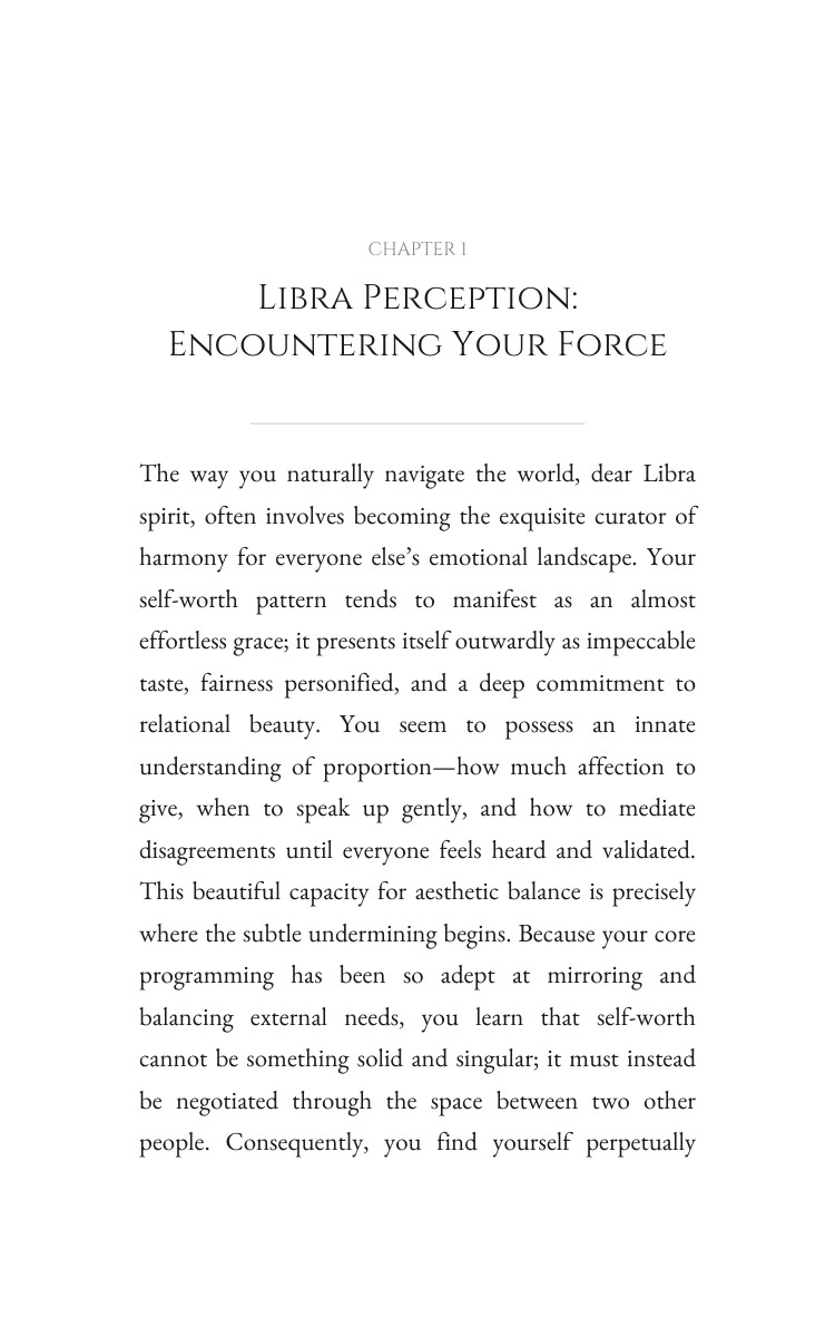 Self Worth Way: Libra: Your Calling Constructed interior preview