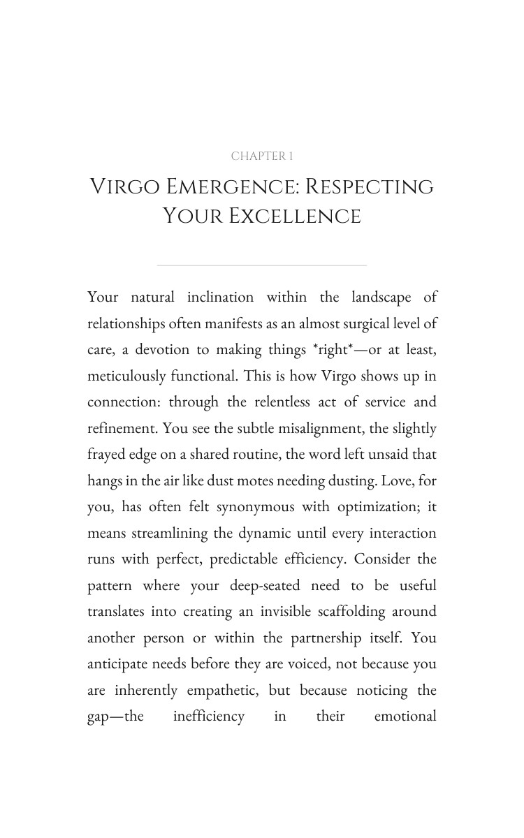 Virgo: Relationships Realization: Integrate Your Direction interior preview