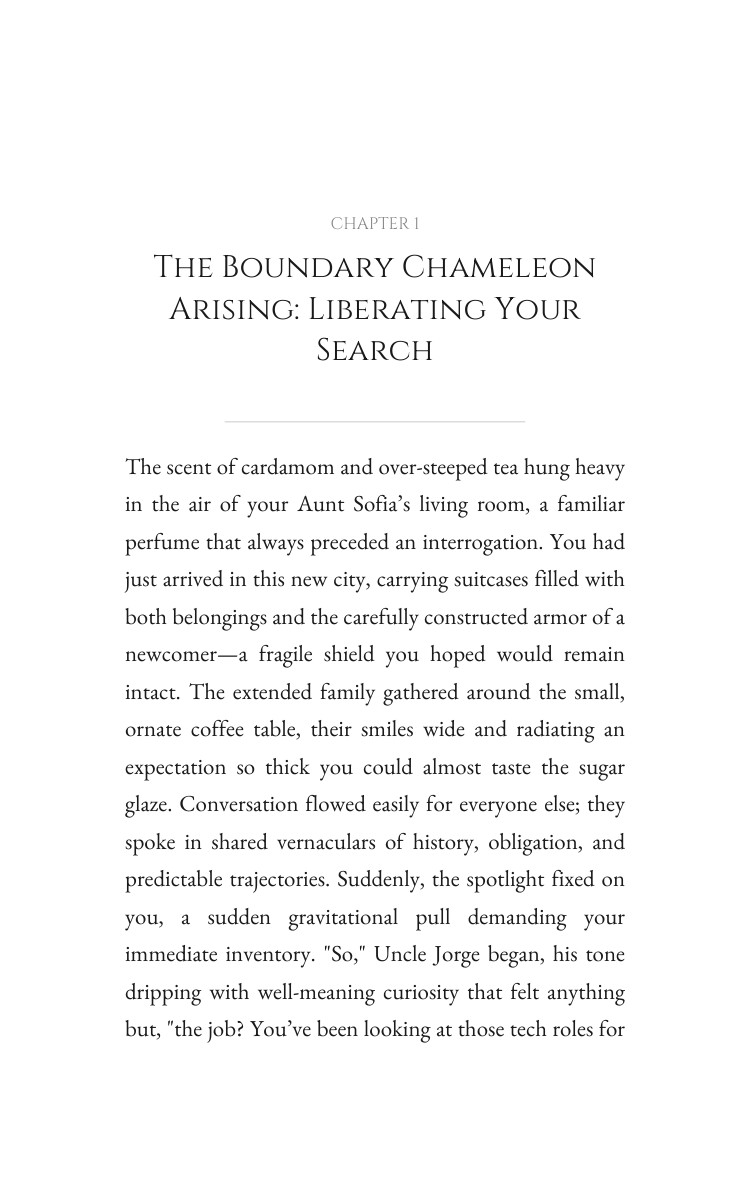 Boundary Chameleon Cultural Immigrant Integration: Own Your Labor interior preview