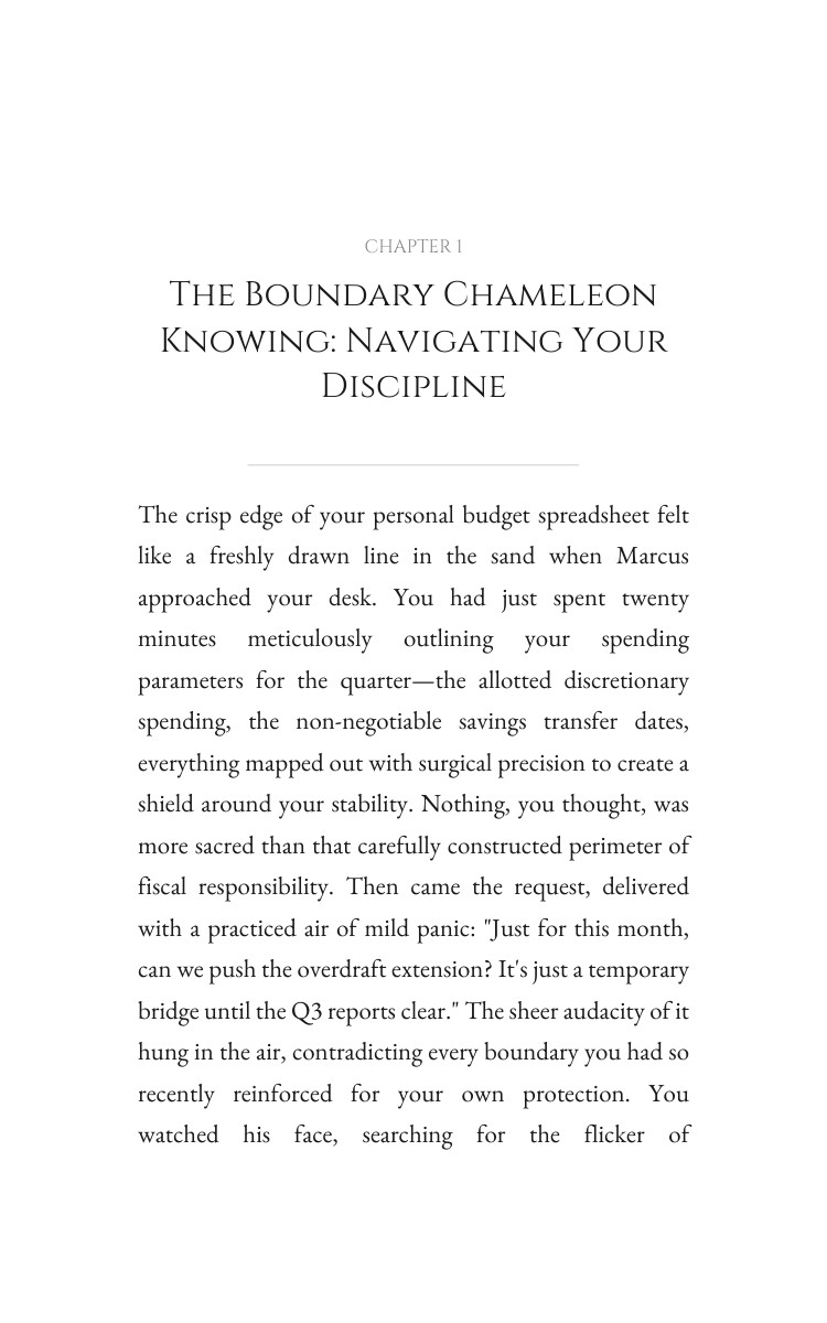 Boundary Chameleon Financial Accelerator: Anchor Your Plan interior preview