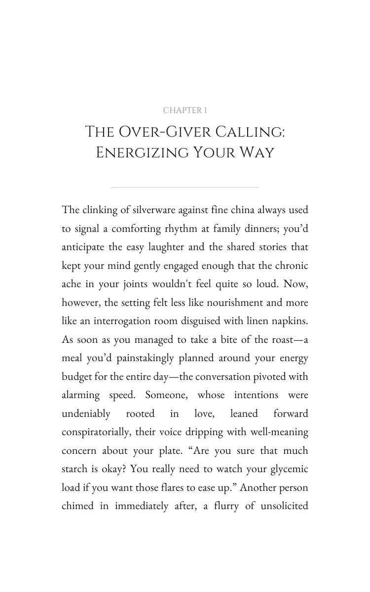 Chronic Illness Advantage: Over-Giver: Engineer Your Spirit interior preview