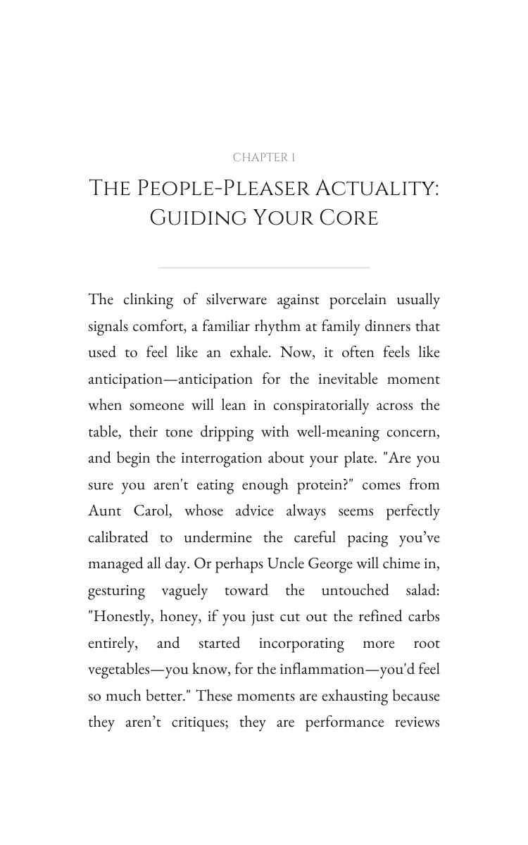 Chronic Illness Resource: People-Pleaser: Engineer Your Life interior preview