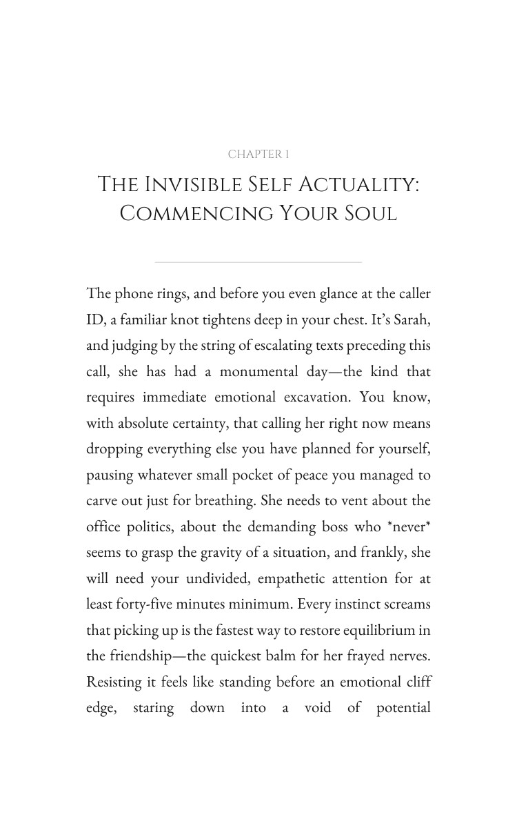Codependency Recovery Handbook: Invisible Self: Systematize Your Presence interior preview