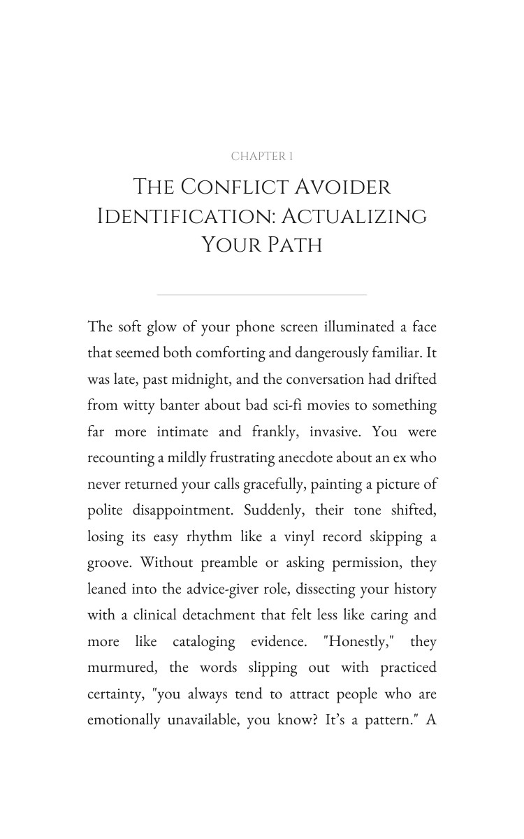 Conflict Avoider: Dating Clarity: Amplify Your Advancement interior preview