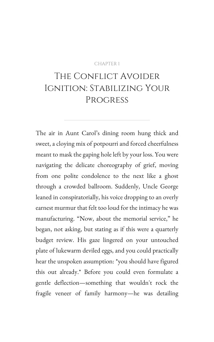 Conflict Avoider Grief Loss Primer: Your Course Unleashed interior preview