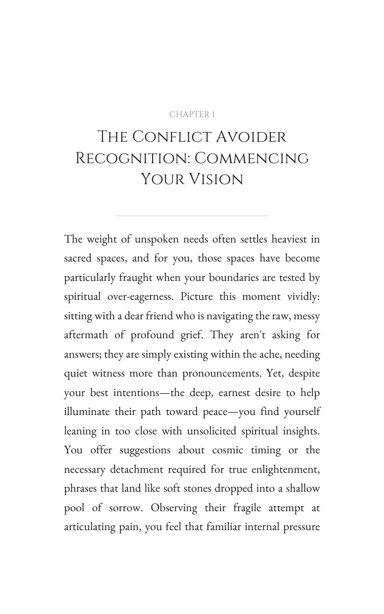 Conflict Avoider Spiritual Navigator: Own Your Path interior preview