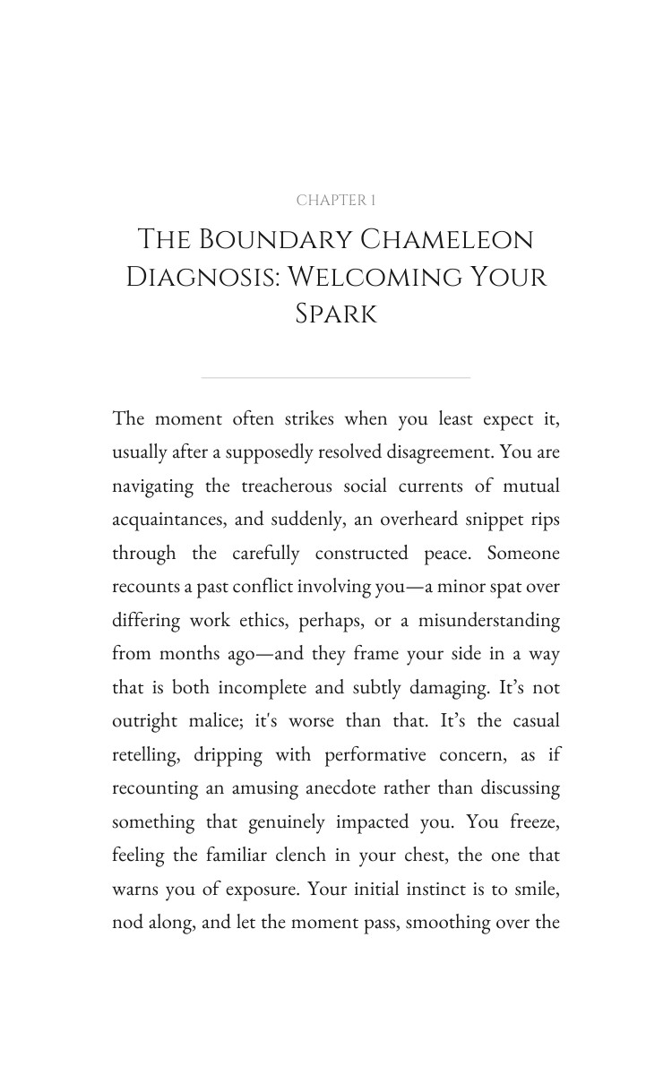 Conflict Resolution Roadmap: Boundary Chameleon: Expand Your Method interior preview