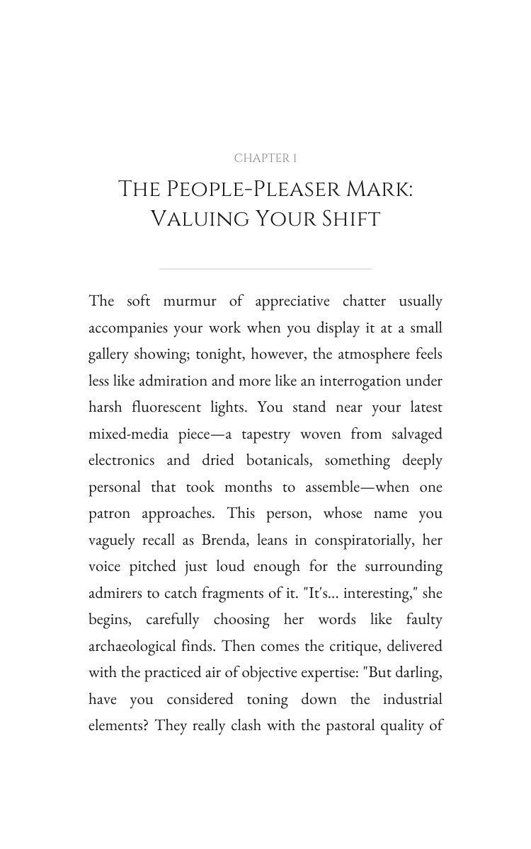 Creativity Protection Blueprint for People-Pleaser: Your Passage Revealed interior preview