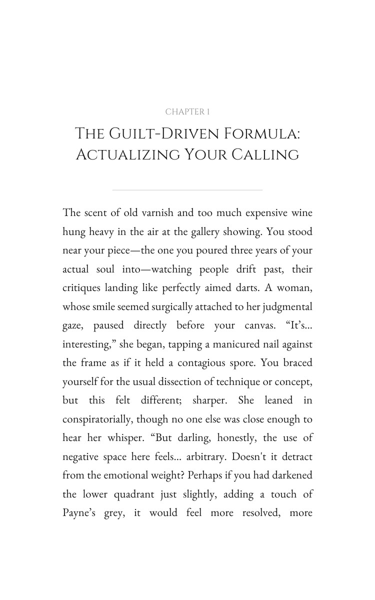 Creativity Protection System: Guilt-Driven: Harness Your Narrative interior preview