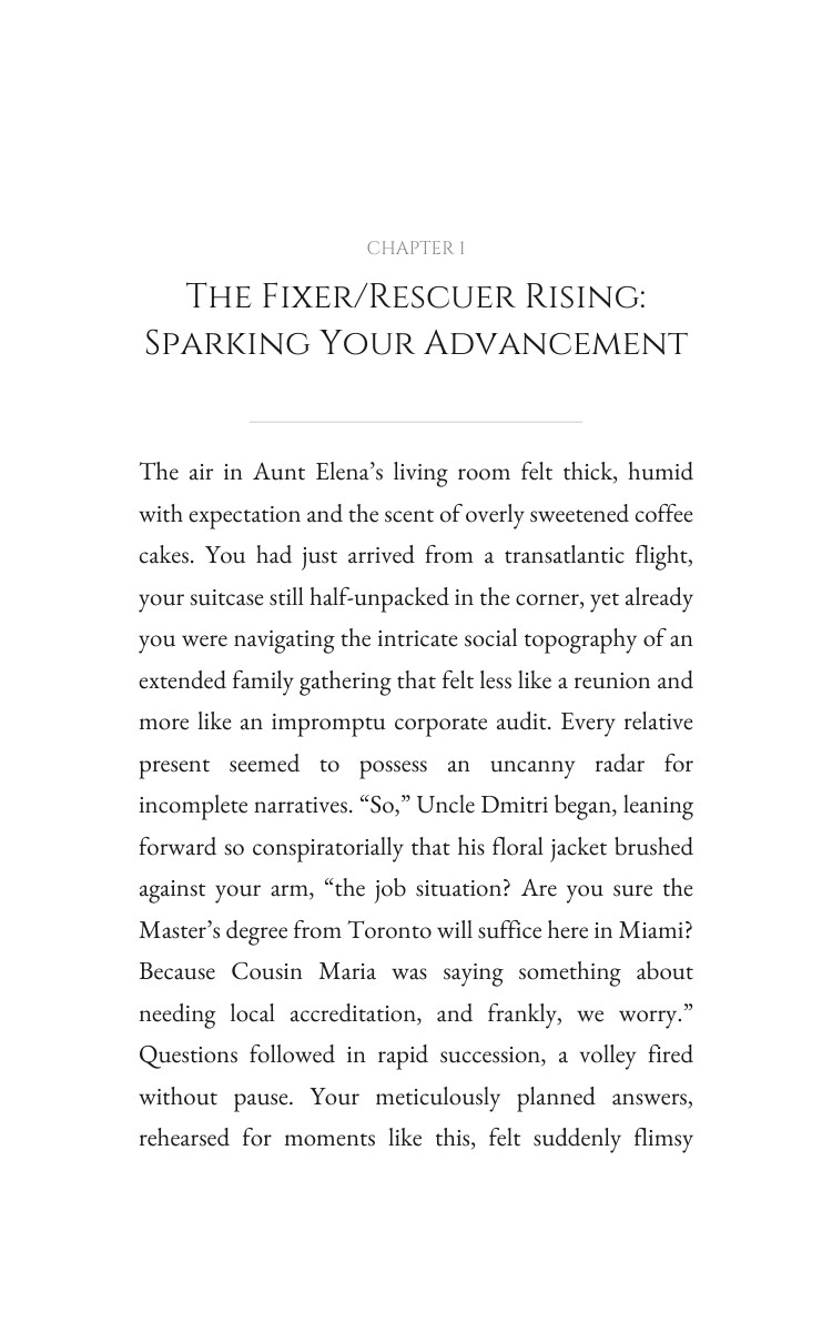 Cultural Immigrant Roadmap: Fixer/Rescuer: Your Vision Blueprint interior preview