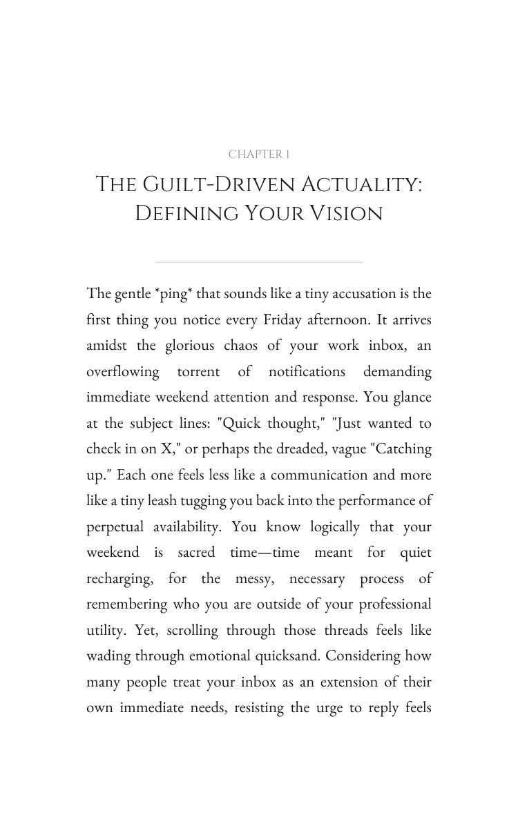 Digital Guide for Guilt-Driven: Harness Your Excellence interior preview