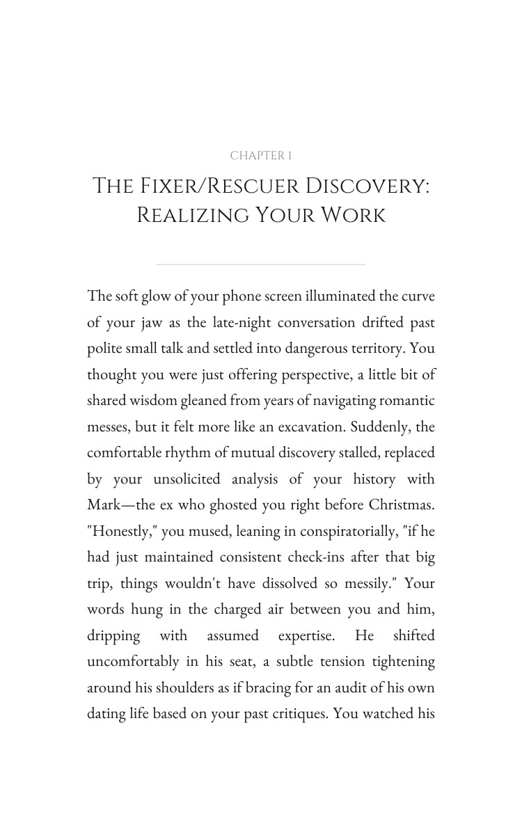 Fixer/Rescuer Dating Compendium: Expand Your Presence interior preview