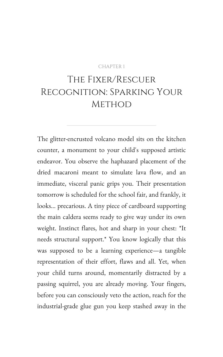 Fixer/Rescuer Parenting Revolution: Deepen Your Narrative interior preview