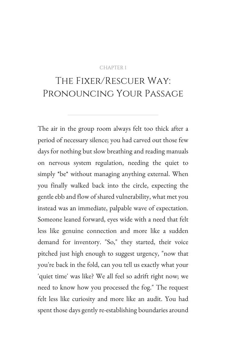 Fixer/Rescuer Trauma Recovery: Your Path Forward: Optimize Your Heart interior preview