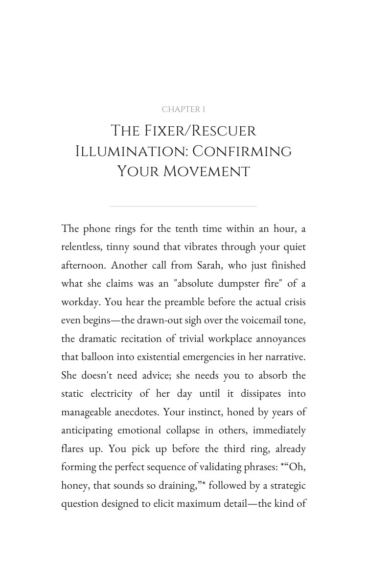 Fixer/Rescuer Way: Codependency Recovery: Your Domain Strengthened interior preview