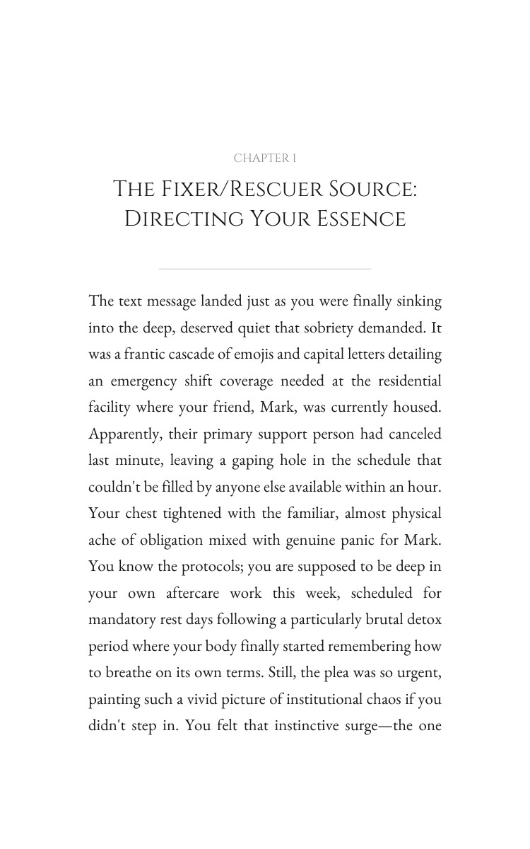 Fixer/Rescuer: Your Addiction Recovery Blueprint: Your Rise Strategy interior preview