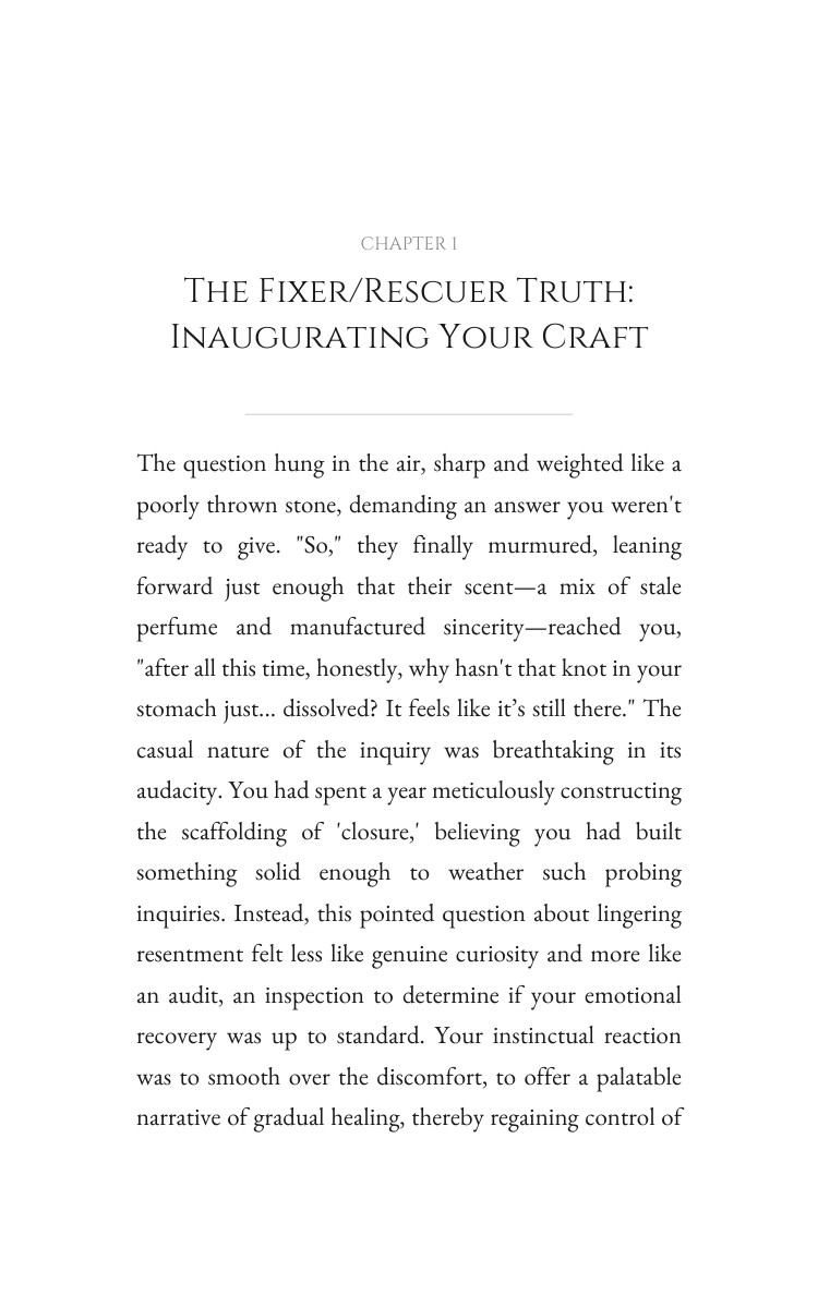 Forgiveness Pressure Code: Fixer/Rescuer: Your Dream Revolution interior preview