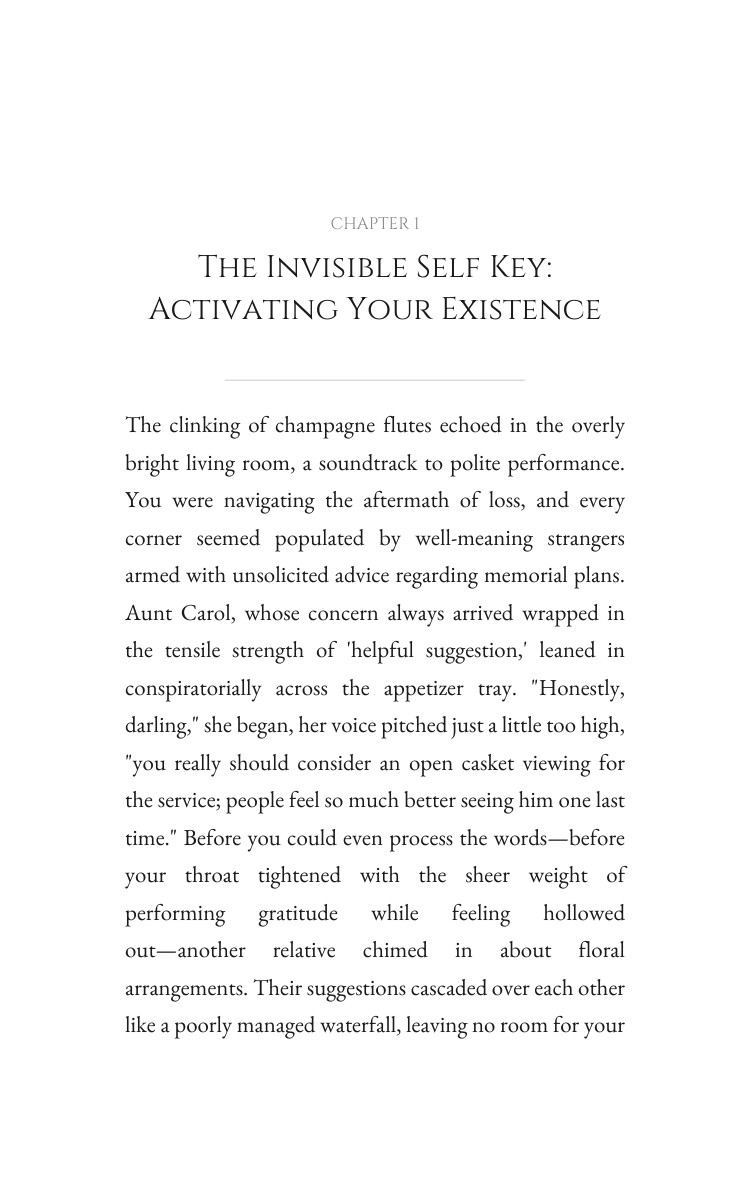 Grief Loss Mastery: Invisible Self: Reclaim Your Pursuit interior preview